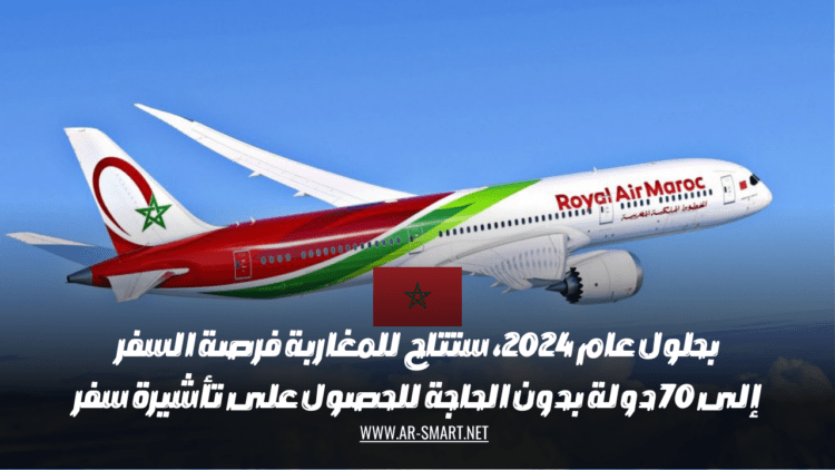 بحلول عام 2024، ستتاح للمغاربة فرصة السفر إلى 70 دولة بدون الحاجة للحصول على تأشيرة سفر