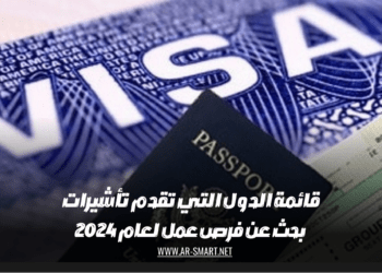 قائمة الدول التي تقدم تأشيرات بحث عن فرص عمل لعام 2024