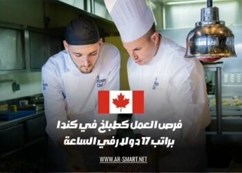 تتوفر فرص عمل كطباخ في كندا براتب قدره 17 دولارًا في الساعة