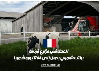 تتوفر فرص العمل في مزارع فرنسا براتب شهري قد يصل إلى 1766 يورو