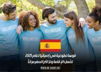 فرصة تطوعية في إسبانيا لعام 2025: تشمل الإقامة وتذاكر السفر مجاناً