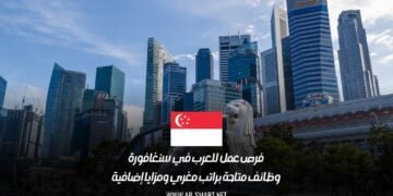 فرص عمل للعرب في سنغافورة: وظائف متاحة براتب مغري ومزايا إضافية