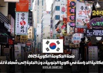 منحة الحكومة الكورية 2025: إمكانية الدراسة في كوريا الجنوبية دون الحاجة إلى شهادة لغة