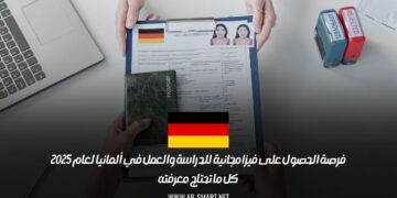  فرصة الحصول على فيزا مجانية للدراسة والعمل في ألمانيا لعام 2025: كل ما تحتاج معرفته