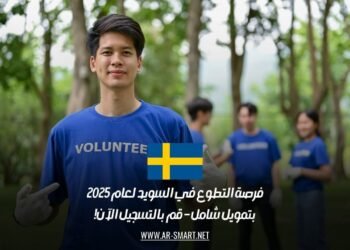 فرصة التطوع في السويد لعام 2025 بتمويل شامل – قم بالتسجيل الآن!