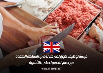 فرصة توظيف كجزار لحم حلال في المملكة المتحدة مع دعم للحصول على التأشيرة
