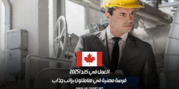 العمل في كندا 2025: فرصة مهنية في هاملتون براتب جذاب