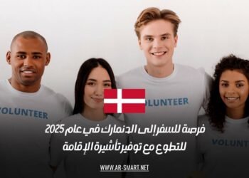 فرصة للسفر إلى الدنمارك في عام 2025 للتطوع مع توفير تأشيرة الإقامة.