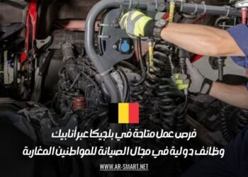فرص عمل متاحة في بلجيكا عبر أنابيك: وظائف دولية في مجال الصيانة للمواطنين المغاربة