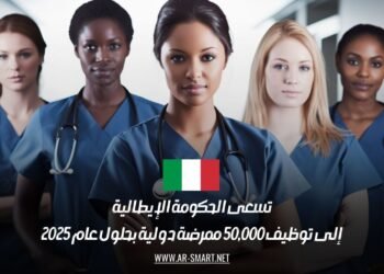 تسعى الحكومة الإيطالية إلى توظيف 50,000 ممرضة دولية بحلول عام 2025