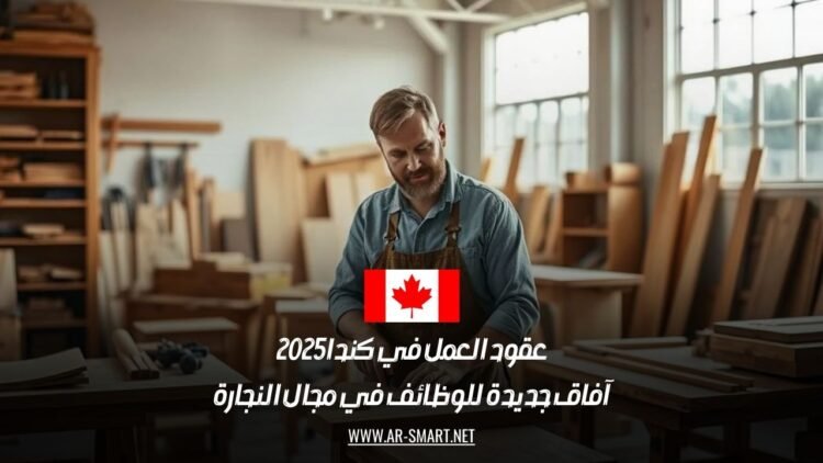 عقود عمل النجارة في كندا 2025: فرصة العمر للهجرة والعمل
