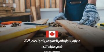 مطلوب نجار ماهر للعمل في كندا لعام 2025 – قدم طلبك الآن