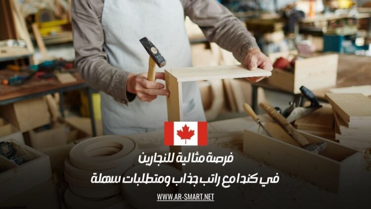 فرصة مثالية للنجارين في كندا مع راتب جذاب ومتطلبات سهلة