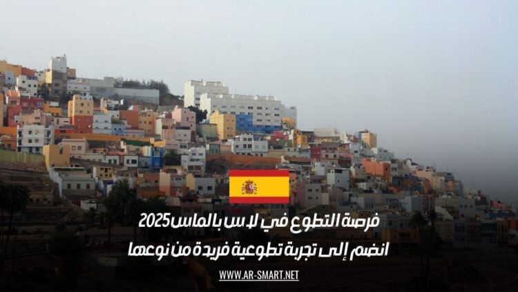 فرصة التطوع في لاس بالماس 2025: انضم إلى تجربة تطوعية فريدة من نوعها