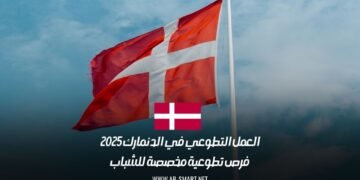 العمل التطوعي في الدنمارك 2025: فرص تطوعية مخصصة للشباب