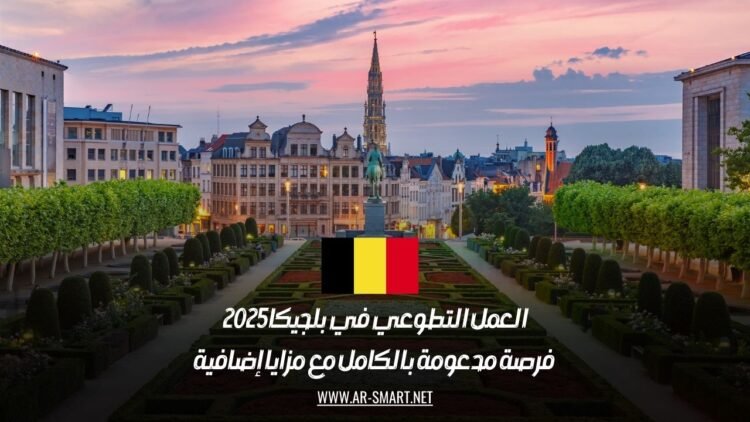 العمل التطوعي في بلجيكا 2025: فرصة مدعومة بالكامل مع مزايا إضافية
