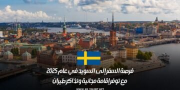 فرصة السفر إلى السويد في عام 2025 مع توفر إقامة مجانية وتذاكر طيران
