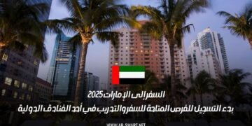السفر إلى الإمارات 2025: بدء التسجيل للفرص المتاحة للسفر والتدريب في أحد الفنادق الدولية