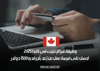 وظيفة عبر الإنترنت في كندا 2025 | احصل على فرصة عمل عن بُعد بأجر قدره 1500 دولار