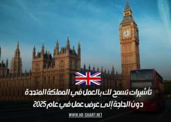 تأشيرات تسمح لك بالعمل في المملكة المتحدة دون الحاجة إلى عرض عمل في عام 2025
