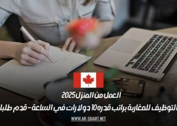 العمل من المنزل 2025: إمكانية التوظيف للمغاربة براتب قدره 10 دولارات في الساعة – قدم طلبك الآن