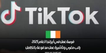 فرصة عمل في أيرلندا لعام 2025 | راتب مغري وتأشيرة عمل مدفوعة بالكامل