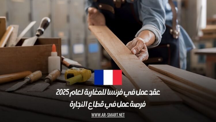 عقد عمل في فرنسا للمغاربة لعام 2025: فرصة عمل في قطاع النجارة