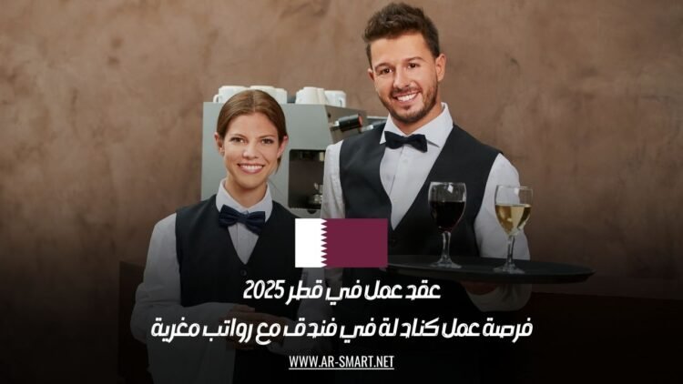عقد عمل في قطر 2025: فرصة عمل كنادلة في فندق مع رواتب مغرية