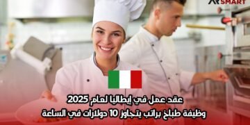 عقد عمل في إيطاليا لعام 2025: وظيفة طباخ براتب يتجاوز 10 دولارات في الساعة