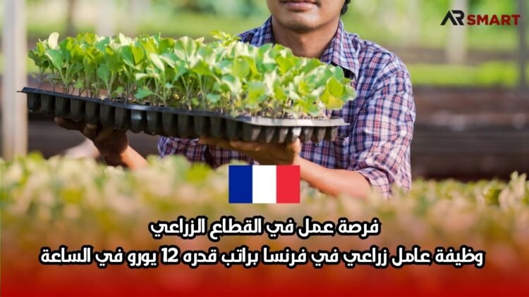 فرصة عمل في القطاع الزراعي: وظيفة عامل زراعي في فرنسا براتب قدره 12 يورو في الساعة