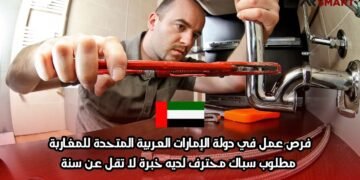 فرص عمل في دولة الإمارات العربية المتحدة للمغاربة: مطلوب سباك محترف لديه خبرة لا تقل عن سنة