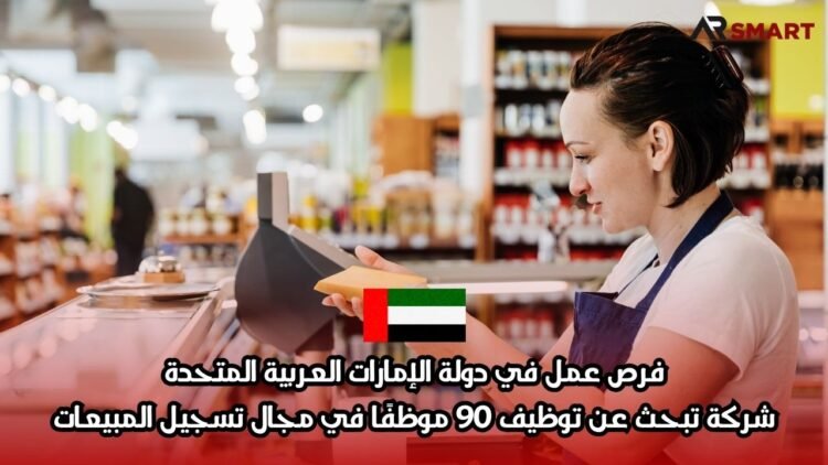 فرص عمل في دولة الإمارات العربية المتحدة: شركة تبحث عن توظيف 90 موظفًا في مجال تسجيل المبيعات