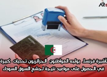 تأشيرة فرنسا.. يواجه المواطنون الجزائريون تحديات كبيرة في الحصول على مواعيد نتيجة لجشع السوق السوداء