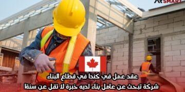 عقد عمل في كندا في قطاع البناء: شركة تبحث عن عامل بناء لديه خبرة لا تقل عن سنة