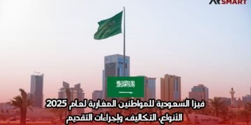 فيزا السعودية للمواطنين المغاربة لعام 2025: الأنواع، التكاليف، وإجراءات التقديم