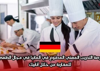 فرصة التدريب المهني المدفوع في ألمانيا في مجال الطهي للمغاربة من خلال أنابيك