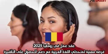 عقد عمل في رومانيا 2025: فرصة مهنية لمتحدثي اللغة العربية مع دعم للحصول على التأشيرة