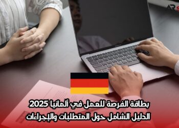 بطاقة الفرصة للعمل في ألمانيا 2025: الدليل الشامل حول المتطلبات والإجراءات