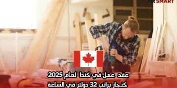 عقد عمل في كندا لعام 2025: كنجار براتب 32 دولار في الساعة