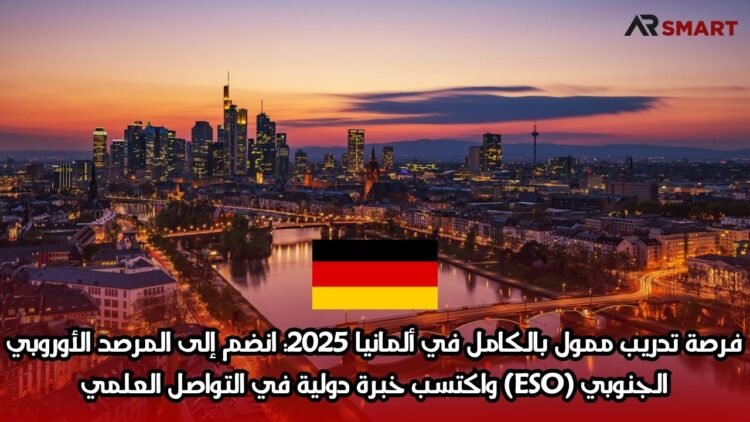فرصة تدريب ممول بالكامل في ألمانيا 2025: انضم إلى المرصد الأوروبي الجنوبي (ESO) واكتسب خبرة دولية في التواصل العلمي
