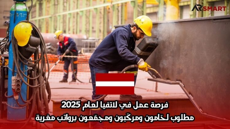 فرصة عمل في لاتفيا لعام 2025: مطلوب لحّامون ومركّبون ومجمّعون برواتب مغرية