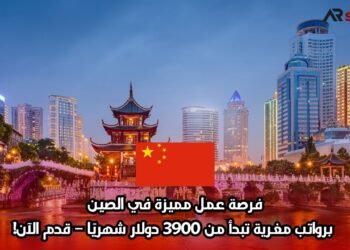 فرصة عمل مميزة في الصين برواتب مغرية تبدأ من 3900 دولار شهريًا – قدم الآن!