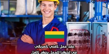 عقد عمل كفني كهربائي في ليتوانيا للعمل بدوام كامل