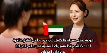فرصة عمل ممولة بالكامل في دبي داخل فنادق فاخرة لمدة 6 أشهر: ابدأ مسيرتك المهنية في عالم الضيافة من قلب الإمارات