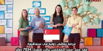 فرصة توظيف دولية في سنغافورة: عقد عمل مميز للمعلمين براتب شهري 7834 دولار