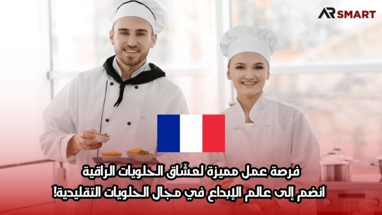 فرصة عمل مميزة لعشّاق الحلويات الراقية: انضم إلى عالم الإبداع في مجال الحلويات التقليدية!