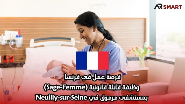 فرصة عمل في فرنسا: وظيفة قابلة قانونية (Sage-Femme) بمستشفى مرموق في Neuilly-sur-Seine