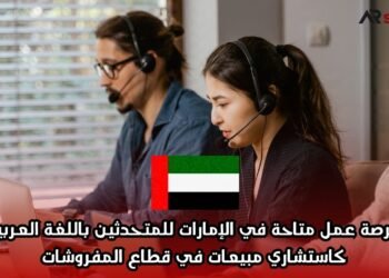 فرصة عمل متاحة في الإمارات للمتحدثين باللغة العربية كاستشاري مبيعات في قطاع المفروشات