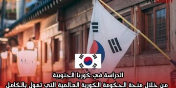 الدراسة في كوريا الجنوبية من خلال منحة الحكومة الكورية العالمية التي تمول بالكامل