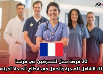 20 فرصة عمل للممرضين في فرنسا: دليلك الشامل للهجرة والعمل في قطاع الصحة الفرنسي